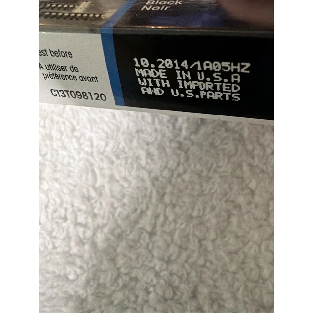 Epson 98 High Capacity Black Printer Ink Cartridge New Genuine Exp 10/2014 NIB
